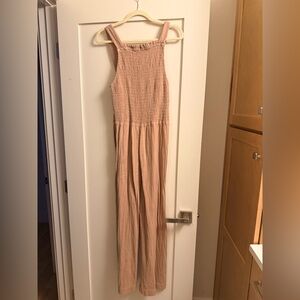 Women's Dusty Pink Jumpsuit by Faherty